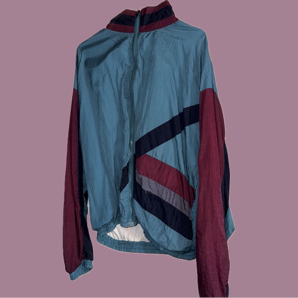 1980s vintage Colorblock windbreaker